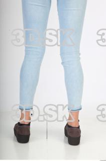 Calf blue jeans of Molly 0005